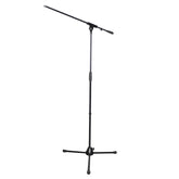 Rhino STAN10 Heavy Duty Durable Microphone Stand Black Boom