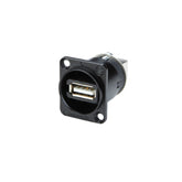 Seetronic USB A-B Feedthrough D Type SAUSB-W-B