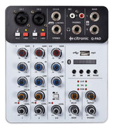 Citronic Q-PAD Mini Mixer with USB/BT and Audio Interface