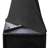 Novopro BBS1B Bass Bin Scrim Kit, schwarze Unterabdeckung für Getränke