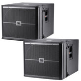 2x JBL VRX918SP Powered 18" Subwoofer PA Speaker