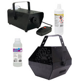 Thor 400W Smoke Machine & Thor Bubble Machine inc fluid bundle