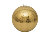 Eurolite Spiegelkugel, 50 cm, 500 mm, goldene Spiegelkugel, glitzernde Kugel, Dekoration, Tanzfläche, DJ, Club