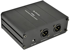 Unité d'alimentation fantôme double canal Citronic Unité d'alimentation fantôme double canal Citronic