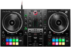 Ultimate DJ Starter Kit 5: dB Technologies B-HYPE 10 Speakers, Hercules Inpulse 500 Controller, DJ Booth, DJ Lighting, Headphones & Stands