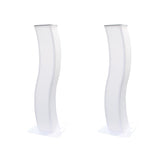 Equinox 1,5 m Curve DJ-Sockel-Set, Podium, Paar, Beleuchtung, Disco-Ständer