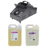 QTX LED-Blasennebelmaschine – Paket mit rauchgefüllten Blasen inkl. Flüssigkeit