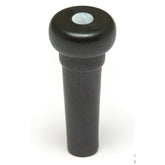 Graphtech Tusq End Pin - Black W/mop Dot