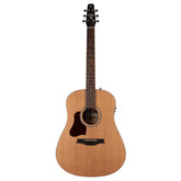 Seagull S6 Original Left Handed Electro Acoustic Guitar - Burnt Umber Presys Ii