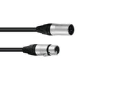 Câble Psso Dmx XLR 5Pin 1M Bk Neutrik
