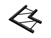 Alutruss Bilock Bq2-Spac21H 2-Way Corner 90? Bk