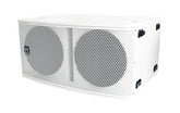W Audio BMB208S Passive Subwoofer 2 x 8" Installation White 800W