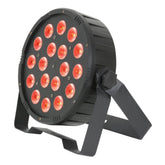 QTX 18 x 1,5 W TRI RGB LED Par Can DMX Uplighter