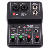 Cad 2 Channel Mixer With Phantom Power