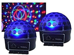 2x Ibiza Light Astro LED Ball Lighting Effect