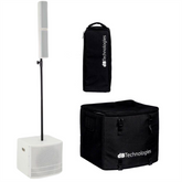Db Technologies ES 503 White 1000W Bluetooth 12" Active Column Speaker System inc covers