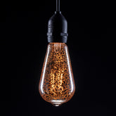 Prolite 4W dimmbare LED ST64 Crackle Filamentlampe 2100K ES