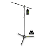 Gravity MS 4322 HDB Heavy Duty Mic Stand, Tripod, 2-Point Telescopic Boom