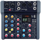 Citronic CMA-6 Compact Mixer 2 Mono + 2 Stereo with DSP USB Play/Record/PC and Bluetooth
