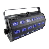 Ibiza Light LED-UV24 Projecteur UV haute puissance 24 x 3W LED