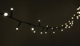Lyyt 200 LED-Lichterkette mit Timer-Steuerung, warmweiße Weihnachtsbeleuchtung