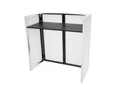 Omnitronic Compact Mobile DJ Stand Booth For DJ incl. Cover *B-Stock