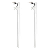 2x Ultimax MSA 220 WH Telescopic Speaker Pole with M20 Thread, White