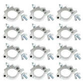 12x AFX LH-2SS Extra starke Aluminiumklemme 40 - 52mm 500KG