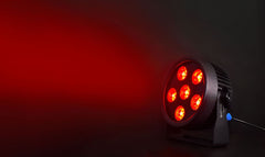 Citronic Silent PAR-180: 6 x 30W RGBWA+UV Silent PAR Can Citronic Silent PAR-180: 6 x 30W RGBWA+UV Silent PAR Can