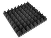 Omnitronic Akustikschaum, Pyramide 100 mm, 50 x 50 cm