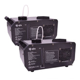 2x QTX Flare Vertical Smoke Nebelmaschine RGB CO2 Jet Type Effect inkl. Fernbedienung