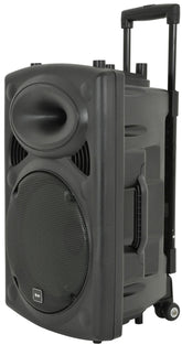 QTX QR12PA Portable PA System Battery Speaker inc wireless mics *BSTOCK*