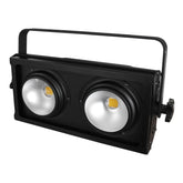 eLumen8 200 W COB 3200 K LED Blinder chaud 2 x 100 W éclairage de scène DMX