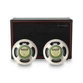 Palmer CAB 212 BX GBK Enceinte guitare Celestion Greenback 2 x 12 dos ouvert