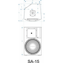 2x SYNQ SA-15 Enceinte active DSP 15" SPL (dB) 131 2x SYNQ SA-15 Enceinte active DSP 15" SPL (dB) 131