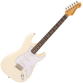 Encore Electric Guitar - Vintage White