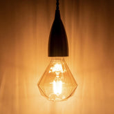 Prolite 4W dimmbare LED-Diamant-Galvanik-Glühlampe 1800K ES