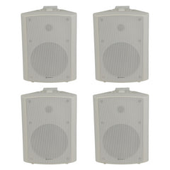 4x adastra BC6V-W 100V 6.5" Background Speaker White