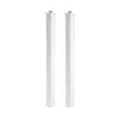 Equinox Event Booth 75cm Upright (Pack of 2) White