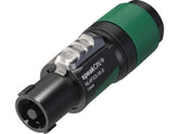Neutrik NL4FXX-W-S Speakon 4 Pole Connector - Replacement for NL4FX