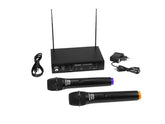 Omnitronic Vhf-102 Wireless Mic System 212.35/200.10Mhz