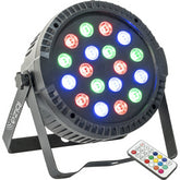IBIZA THINPAR-18X1W Extra Flat 18 x 1W RGB LED PAR *B-STOCK