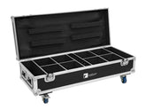 Roadinger Flightcase 8X Akku Up-4 Quickdmx mit Ladefunktion