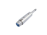 Omnitronic Adapter Xlr(F)/Jack(M) Mono