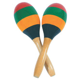 P.p. Striped Wood Maracas- Pr