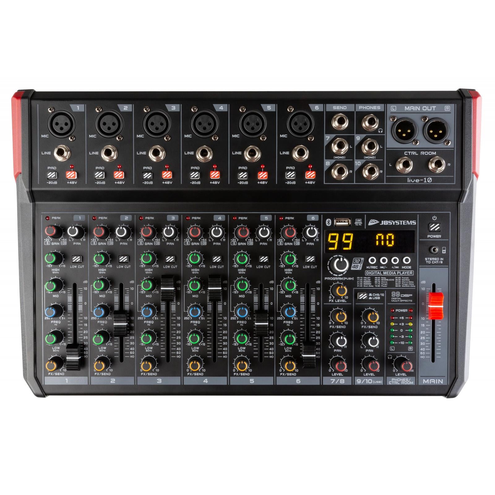 Bluetooth pa sales mixer