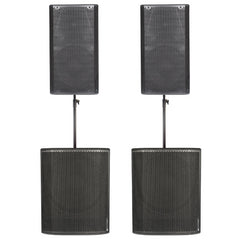 2X dB Technologies OPERA 12 1200W 12" Active Speakers + 2X dB Technologies SUB 618 18" Subwoofer Bundle 2X dB Technologies OPERA 12 1200W 12" Active Speakers + 2X dB Technologies SUB 618 18" Subwoofer Bundle
