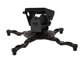 B-Tech Heavy Duty Universal Projector Ceiling Mount – Black (25kg Capacity)