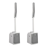 2x Electro-Voice (EV) Evolve 50 tragbare Line-Array-Systeme (weiß)