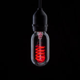 Prolite 4W LED T45 Funky Spiral-Glühlampe ES, Rot